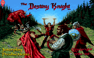 Bard's Tale II (The): The Destiny Knight (Amiga)