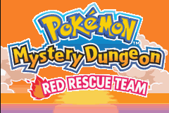 Pokemon Mystery Dungeon: Red Rescue Team (GBA)