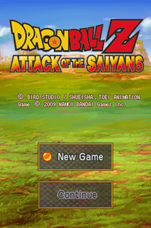 Dragon Ball Z: Attack of The Saiyans (Nintendo DS)