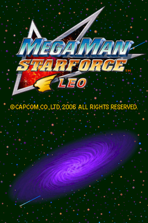 Megaman StarForce: Leo (Nintendo DS)