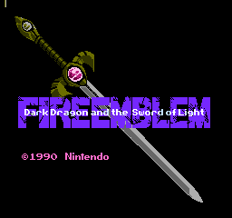 Fire Emblem: Dark Dragon and The Sword of Light (NES)