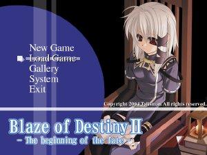 Blaze of Destiny II: The Beginning of The Fate (JAP) (PC)