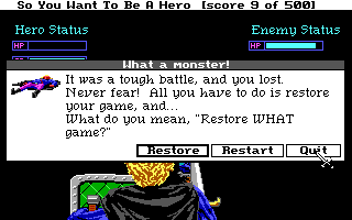 Quest For Glory I: So You Want To Be A Hero (PC)