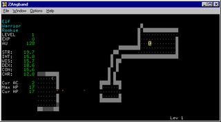 W grze mamy do wyboru 3 rodzaje widoku: klasyczny ASCII.