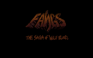 Fangs: The Saga of Wolf Blood (JAP) (PC-88)