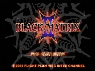 Black / Matrix II (JAP) (Playstation 2)
