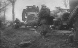 Kadr z intro - AFW na froncie II wojny światowej.