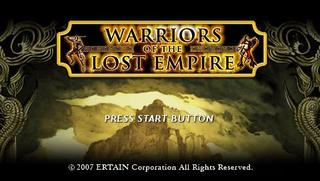 Warriors of The Lost Empire (PSP)