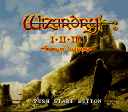 Wizardry 1: Proving Grounds of The Mad Overlord (SNES)