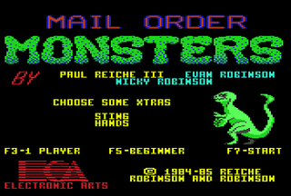Mail Order Monsters (Commodore 64)
