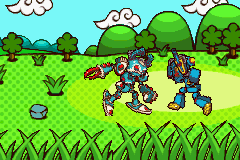 Walki - turowe pojedynki robotów z animowanymi starciami.