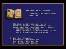 Might and Magic: Gates to Another World (Genesis)
