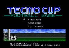 Tecmo Cup: Football Game (Genesis)