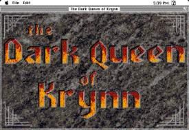 Dark Queen of Krynn (The) (Macintosh)