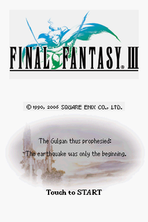 Final Fantasy III (Nintendo DS)