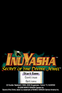 Inuyasha: Secret of The Divine Jewel (Nintendo DS)