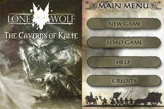 Lone Wolf DS: The Caverns of Kalte (Nintendo DS)