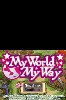 My World My Way (Nintendo DS)