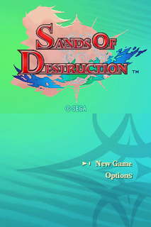 Sands of Destruction (Nintendo DS)