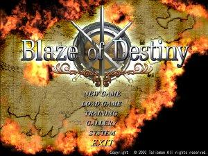 Blaze of Destiny (JAP) (PC)