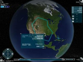 Mapa świata (Geoscape) - tu ganiamy statki ufoli.