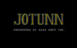 Jotunn (JAP) (PC-88)