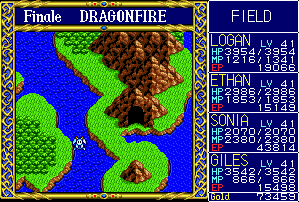 Dragon Slayer: The Legend of Heroes (PC Engine CD)
