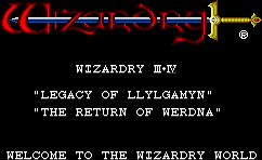 Wizardry III: Legacy of Llygamyn (JAP) (PC Engine CD)