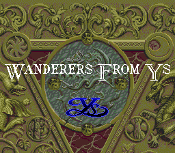 Ys III: Wanderers from Ys (PC Engine CD)