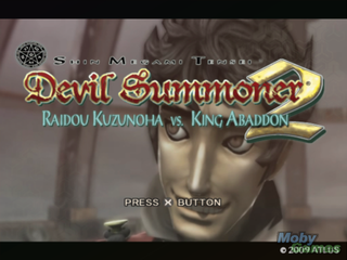 Shin Megami Tensei: Devil Summoner 2: Raidou Kuzunoha vs. King Abaddon (Playstation 2)