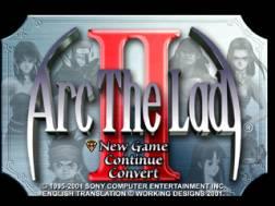 Arc The Lad II (Playstation)