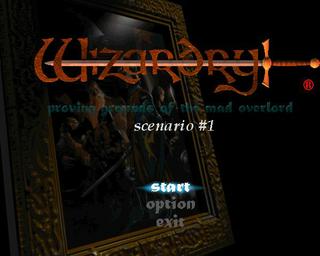 Wizardry Scenario #1: Proving Grounds of The Mad Overlord (JAP) (Saturn)