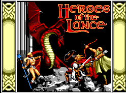 Heroes of The Lance (Master System)