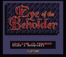 Eye of The Beholder (SNES)