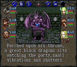 Wizardry: Bane of The Cosmic Forge (JAP) (SNES)