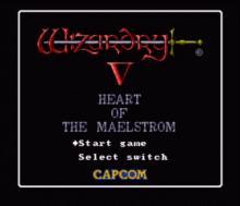 Wizardry V: Heart of Maelstrom (SNES)