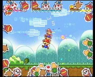 Mario po zażyciu wspomagacza.